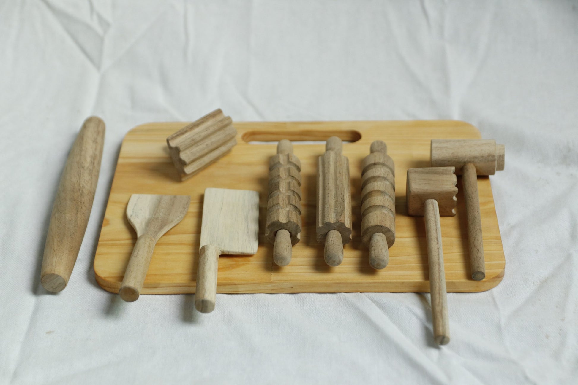 Wooden Play Dough Kit